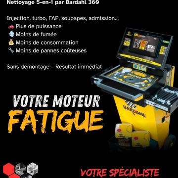 Nettoyage moteur 5-en-1 Bardahl 